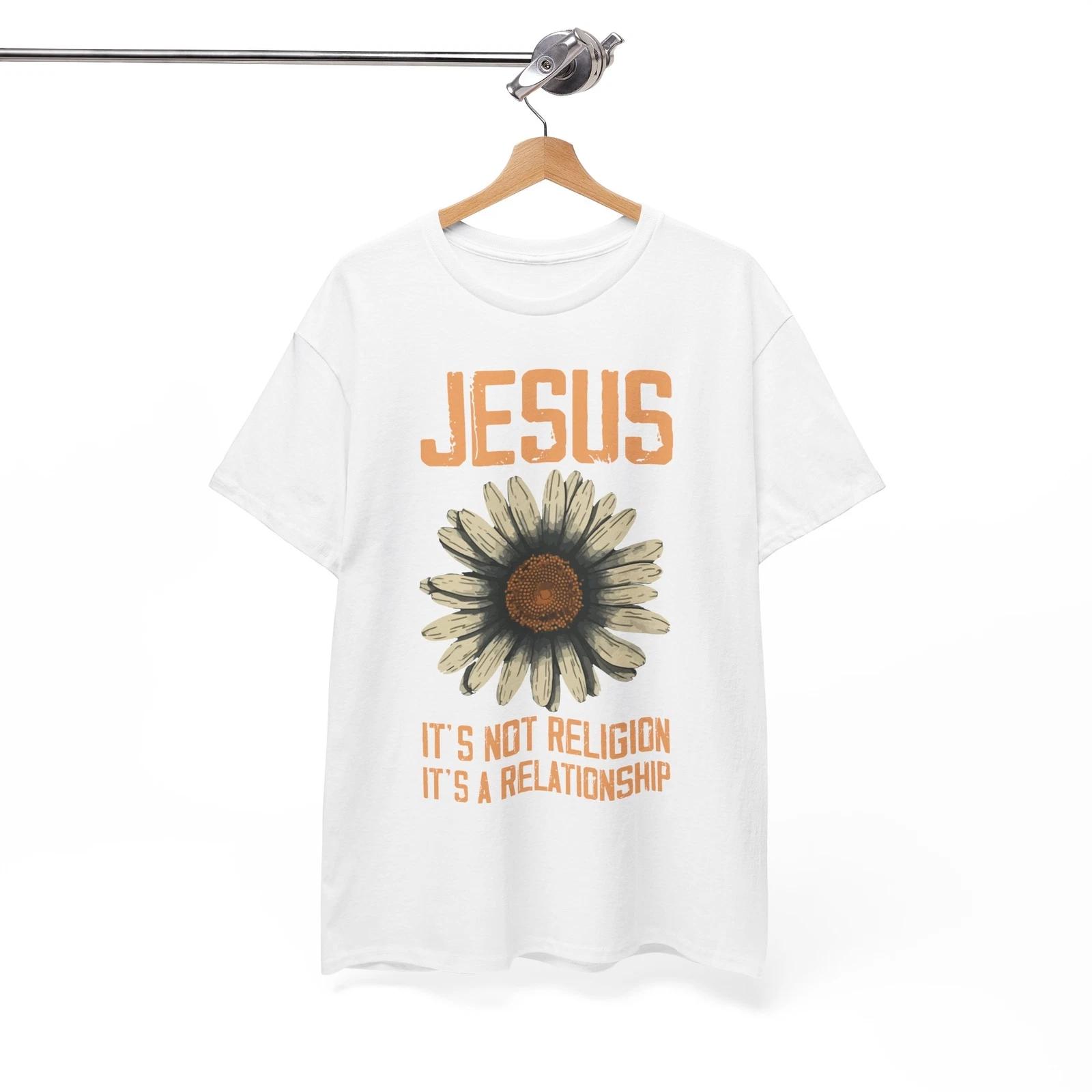 

Walk with Jesus T-Shirt | Christian Bible Verse Tee | Faith Over Fear Shirt XL