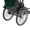 Simulation Rickshaw Model Toy Alloy Delicate Details Exquisite Workmanship Jinrikisha Decoration for Home Decoration