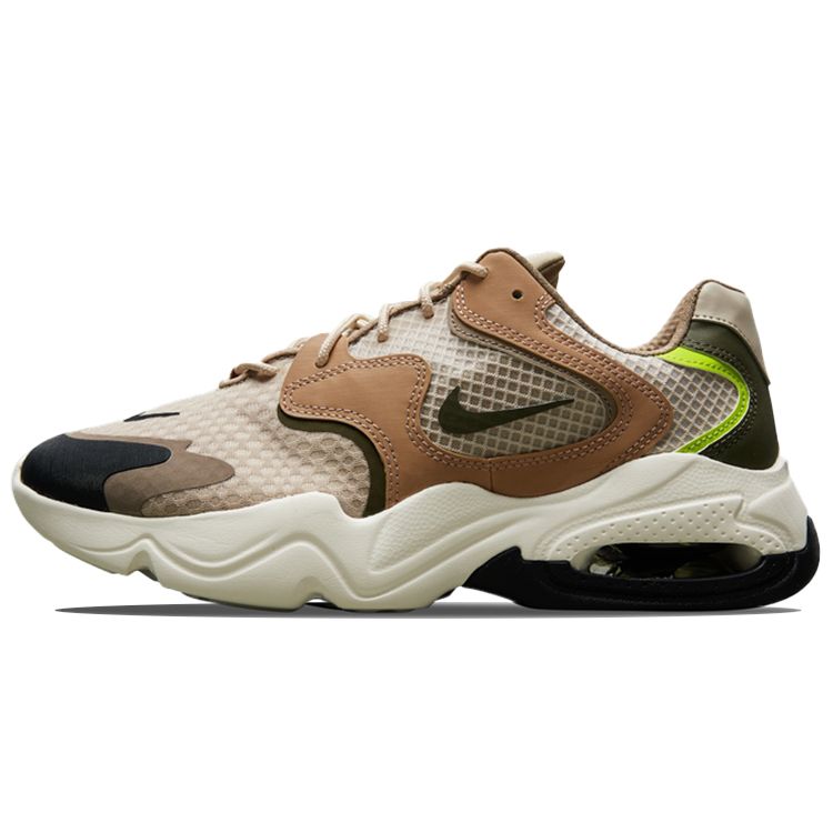 Nike Air Max 2X Fabric Synthetic Leather Sports Comfort Low Top Lifestyle Shoes Men sneakers Yellow DO5885-221