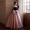 Französisches Abendkleid High-End Light Luxury Nische Weiblich Prinzessin Geburtstag Bar Mitzvah Bandeau Verlobung Rosa Bankett Gastgeber