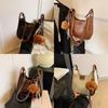 Chic Casual Brown Bucket Bag Women Unique Design Spacious Everyday Use Tote Bag