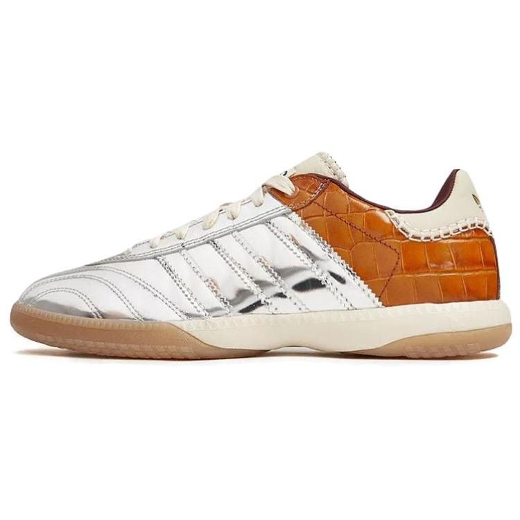 New Adidas Originals Samba Millennium Wales Bonner Silver Metallic Yellow Croc IH5777