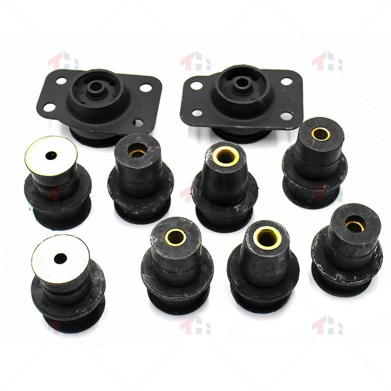 10PCS Great Wall Haval H3 H5 body suspension rubber sleeve Frame rubber pier Frame cushion rubber 10pc