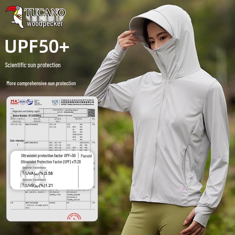 TUCANO Women s Ice Silk UPF50+ Sun Protection Jacket L