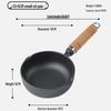Non-Stick Mini Cast Iron Frying Pan for Oil Drizzling, Stir-Frying, and Egg Frying