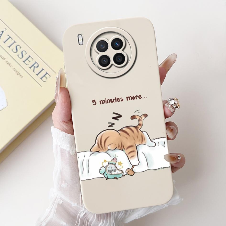 Cartoon Case For Honor 50 Lite Cover Huawei Nova 8i Phone Case Cute Daisy Panda Soft TPU Back Cover For Honor50 Lite Nova8i Capa