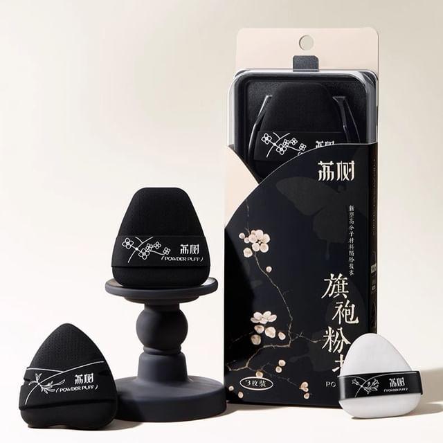 lishu - Набор пуховок для чонсам Puff Set (3pcs)