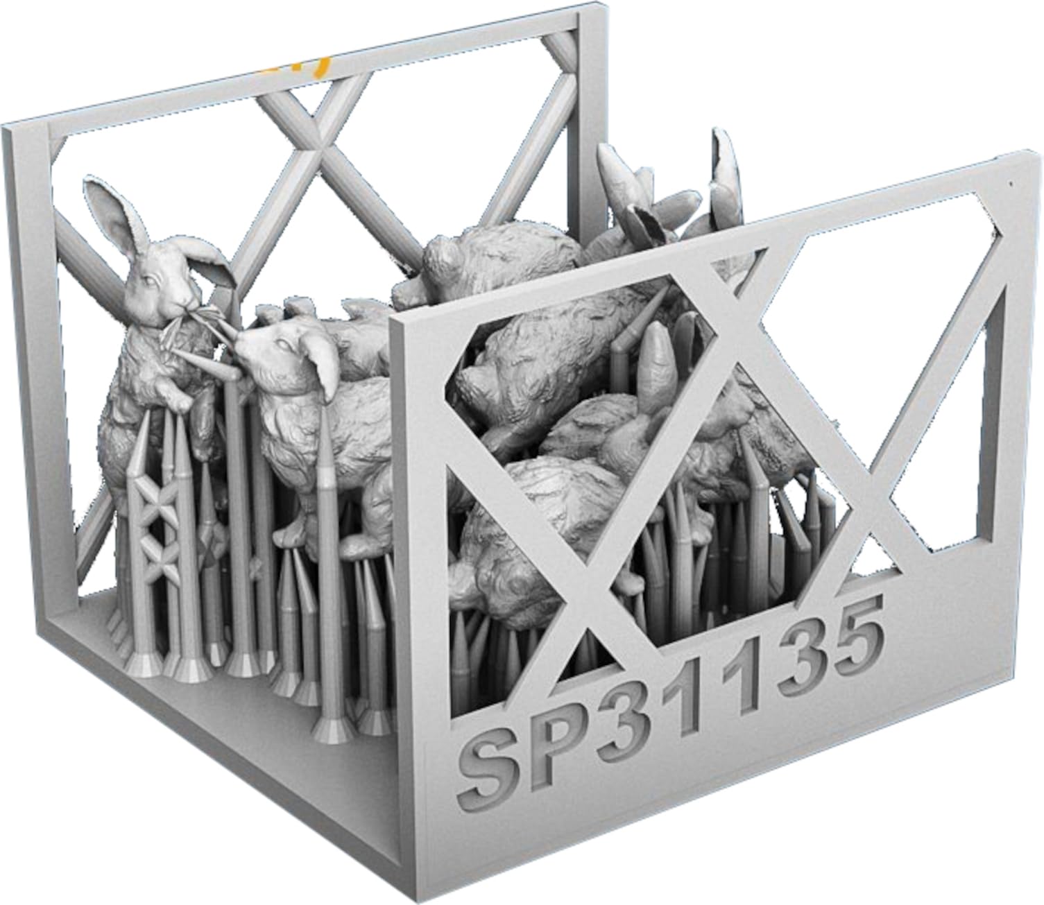 3D-принтер Spallach Rabbit Kit SPU31135 1/35 (8 шт.)