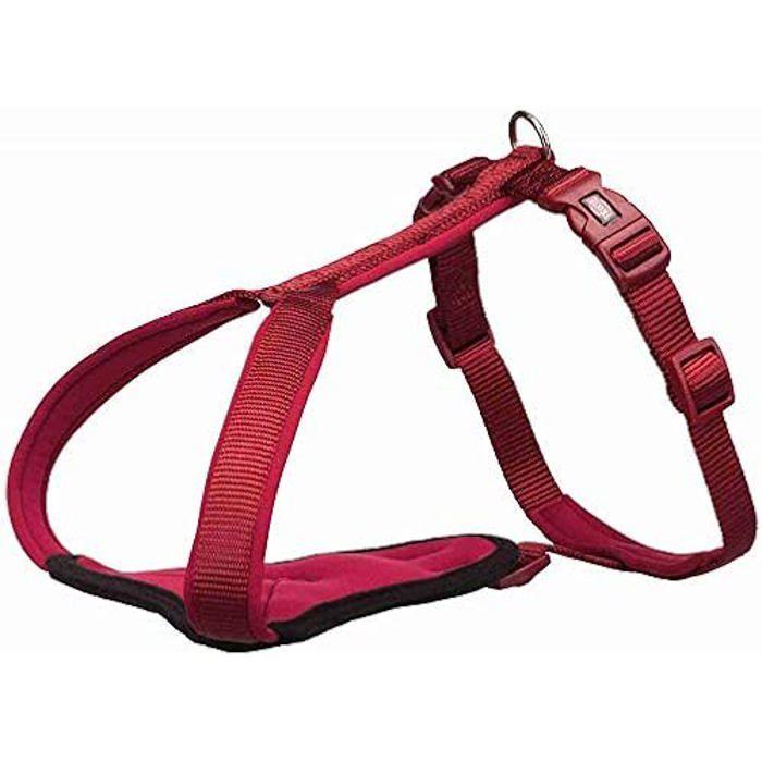 Harnais Pour Chien - TRIXIE - Premium - Réglable - Rembourrage Néoprène - Noir