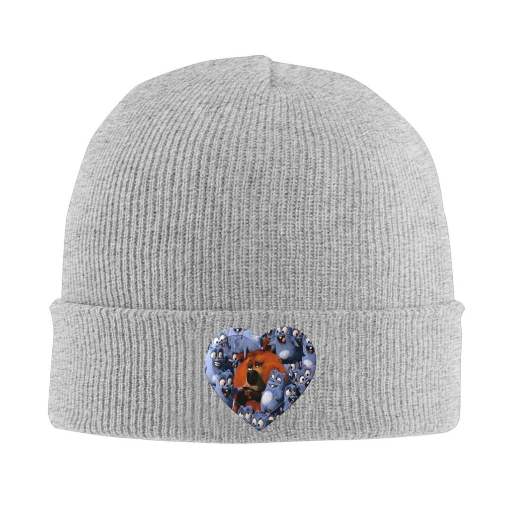 Animation Grizzy And The Lemmings Cartoon Anime Warm Knitted Cap Winter Knit Bonnet Hat Skullies Beanies Hip Hop Caps for Unisex