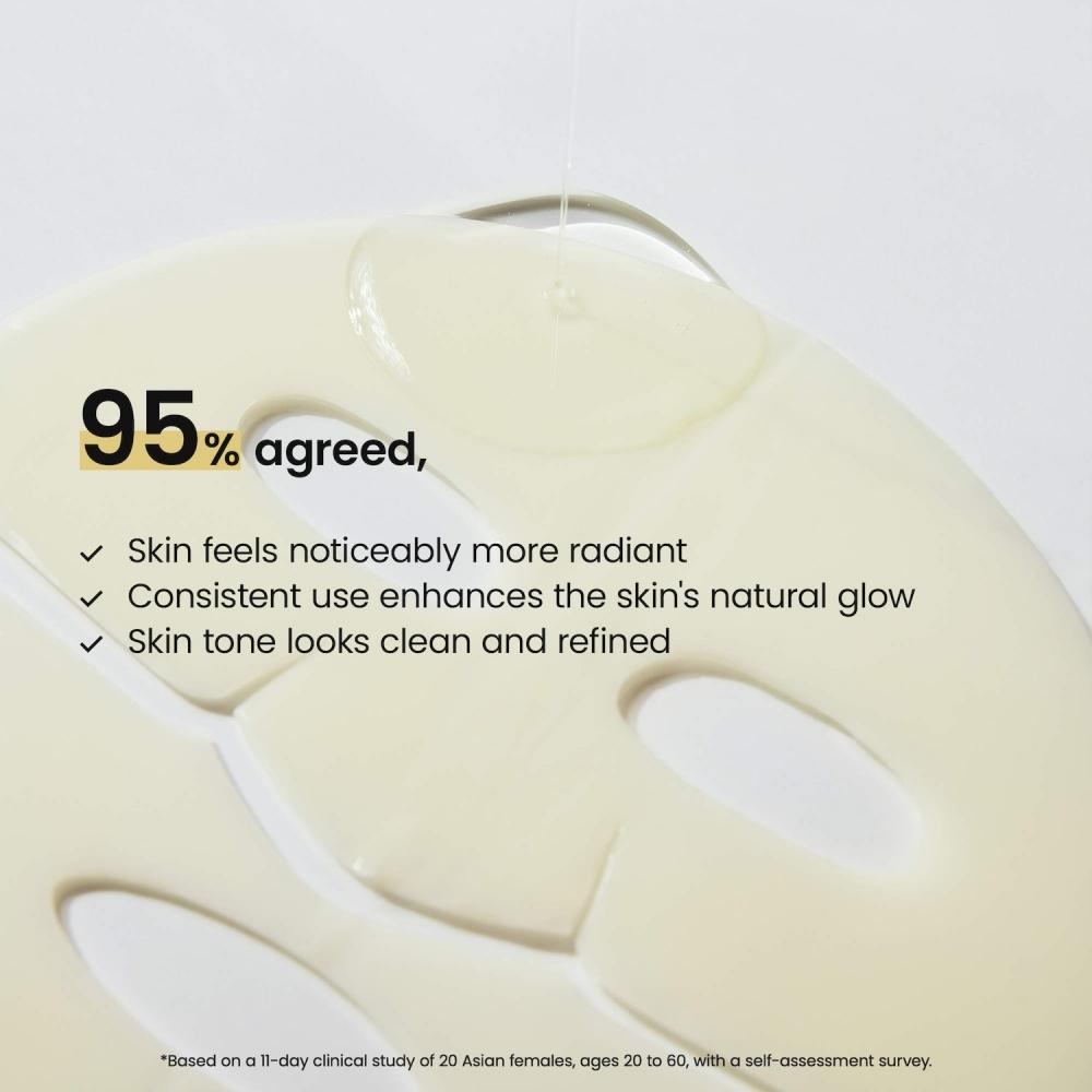 Biodance Radiant Vita Niacinamide Deep Mask   4 Pack For Dull Skin   Dark Spot Care