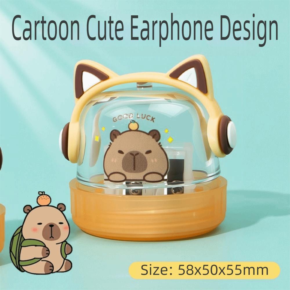 Mini Portable Capybara Pencil Sharpener Pencil Sharpener for Kids School Office Supplies