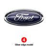 9.5cm 11.5cm 13cm ABS Emblème Badge Capot Avant Coffre Arrière Pour Ford Focus Ranger Fiesta Pièces de Rechange Auto Mondeo Escape Kuga R4W