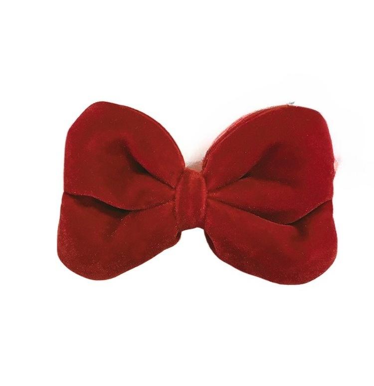 1pcs New Year's Big Red Three-dimensional Bow Headband Internet Famous Princess Cute Hair Clip Hair Pressure Headband
