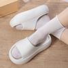 Fashion Thick Bottom Eva Slippers for Women Fashion Solid Color Platform Sandals Woman Summer 2025 Indoor Outdoor Non Slip Beach Slides