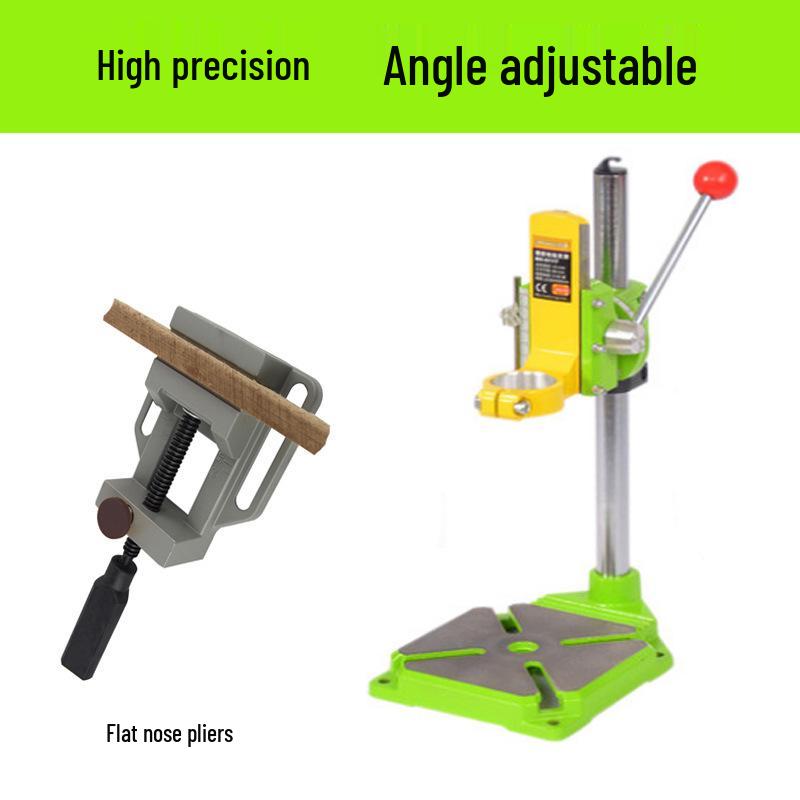 Multi-Function Electric Hand Drill to Bench Drill Bracket for Household Use