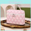 Ins Style Pvc Makeup Bag Travel Toiletry Pouch Portable Cosmetic Storage Bag Large Size
