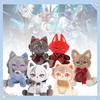 Genshin Impact Plush Toys Around Game Characters Neuvillette Meow Plush Exquisite Stuffed Toy Kids' Doll Halloween Creative Gift