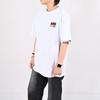 Vans Modny T-shirt z nadrukiem literowym, casualowy, z okrągłym dekoltem i krótkim rękawem, męskie topy VN000QH7WHT