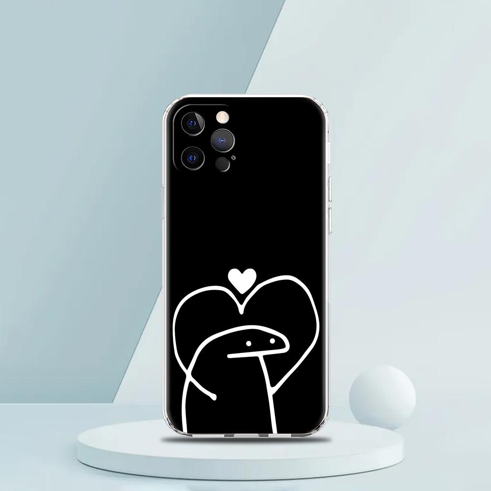 Cute Cartoon Matchman Luxury Phone Case For iPhone 16 15 14 13 12 11 Pro Max XS X XR SE 7 8 Plus Soft Silicone Clear Cover