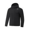 Li Ning Wade Series Solid Color Zip-Up Hooded Casual Windbreaker Men Outerwear AFDVH53-1