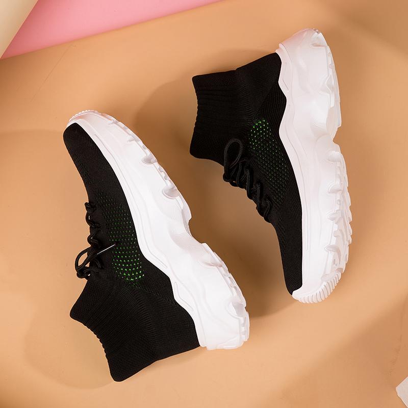 Atmungsaktive Sport Laufschuhe Herren Neue Plateau Mesh Wanderschuhe Damen Mode Freizeit Sneaker Schuhe Herren Paar Sommer 2023