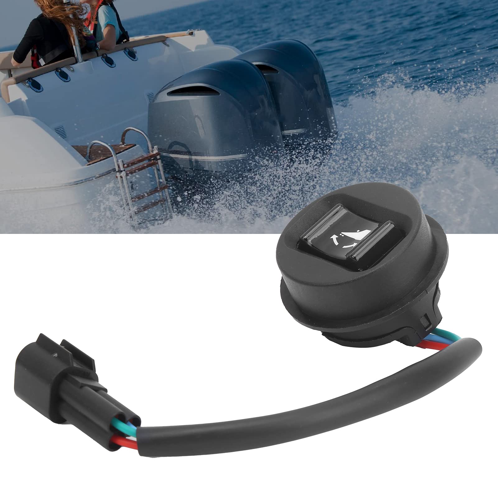 

Trim and Tilt Switch Assembly for Yamaha Outboard, 3 Pin Trim and Tilt Switch Assembly 63D‑82563‑10‑00 30HP‑115HP 1995‑LATER normal