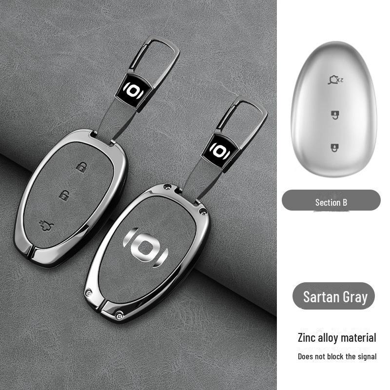 Changan Qiyuan A07 Key Cover with High-End Metal Buckle for Male and Female Models.