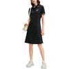 Fila Heritage Logo Short Sleeve Dress Women Dresses Black F11W538309F-BK