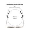 Danyang Men's Gold Rim Myopia Eyeglass Frames - Ultralight Comfortable Alloy Design