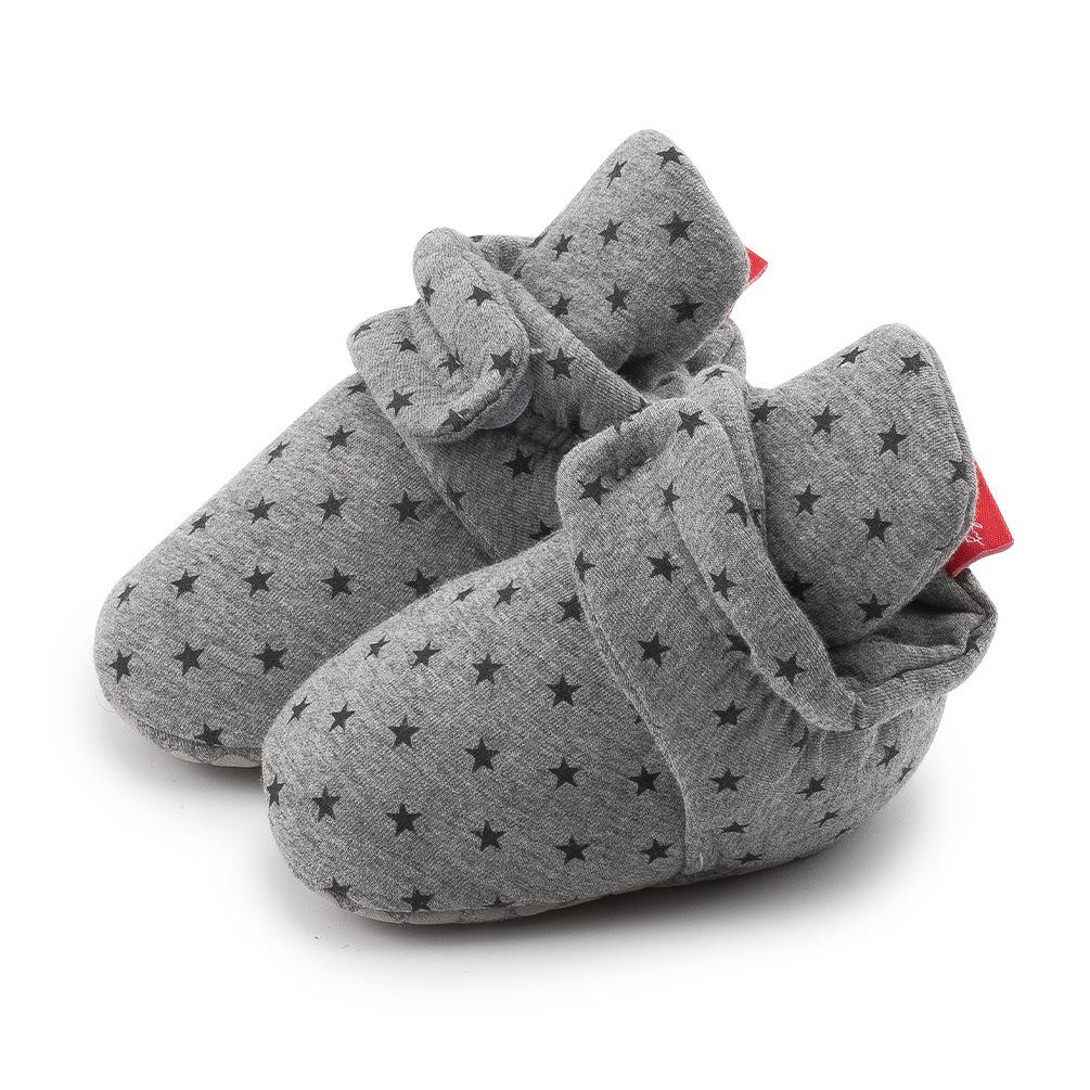 Foreign Trade Hot Model 0-1 Year Old Baby New Baby Cotton Shoes Baby Non-falling Shoes Toddler