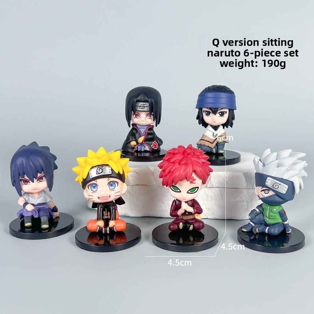 נארוטו סאסקה קקאשי איטאצ'י דמות אנימה דגם פסלון קישוט לאספני אנימה ולמתנות