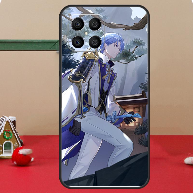 Genshin Impact Kamisato Ayato Case For Honor Magic 8 7 6 Pro Honor 200 400 70 90 Lite X8c X8b X9a X9b X9c X9d Win RT Coque