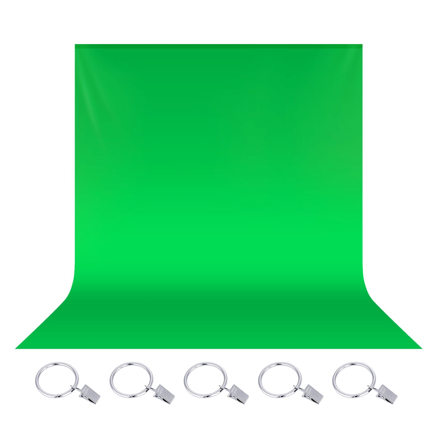 

Neewer 6×9ft/1.8×2.7m Green Screen Photography Backdrop Background for Photo Video Studio Photography/Gaming/Live Streaming