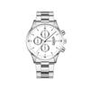Fashion business three-eye six-pin calendar men's watch men's watch steel belt men's one