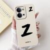 For Xiaomi Poco C85 4G Lucky Initial Letter Phone Case For Poco C85 C 85 4G Soft Silicone Shockproof Cases Bumpers
