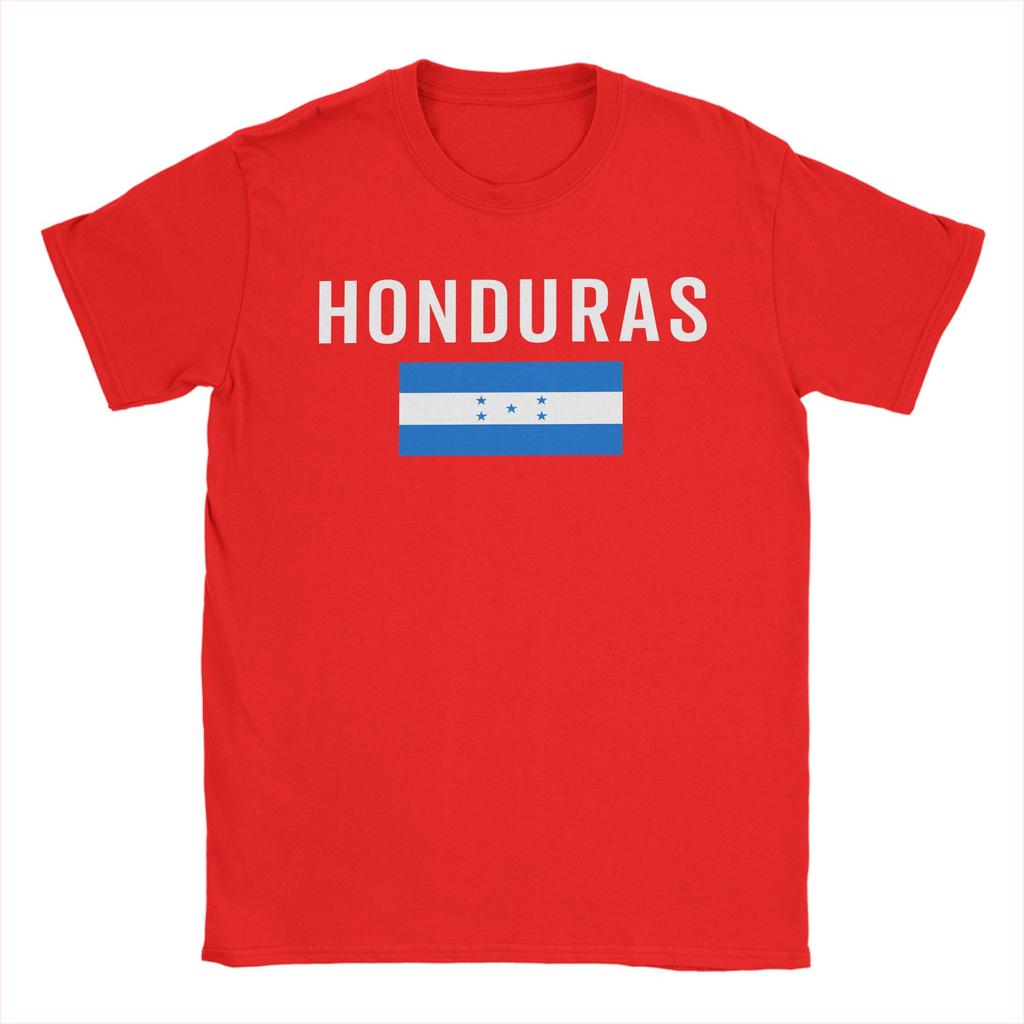 Unisex Honduras Flag T Shirts 100 Cotton Tops Awesome Short Sleeve Crew Neck Tee Shirt Printing TShirt