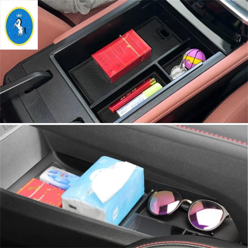 Auto Interior Styling Central Storage Box Pallet Armrest Container Box Cover Door Armrest For Changan Cs55 Plus 2nd  - 2024