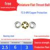 Compact Flat Thrust Ball Bearing: F6-12M, F8-14M, F8-16M, F10-18M, F10-20M.