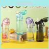 Creative Flavorful Cup Portable Outdoor Sports Straw Cup With Pop-up Lid 650ml Capacity Purple/blue/black/pink