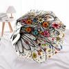 1pc Flower Fairy Automatic Open/close Umbrella, 8-Rib sturdy structure, Portable Travel Umbrella, Parties, Everyday Use, 48