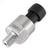 500 PSI Pressure Transducer Sender Sensor with Connector 1/8" NPT Thread Stainless Steel Pressure Transducer for Oil Fuel Air Water (500PSI)