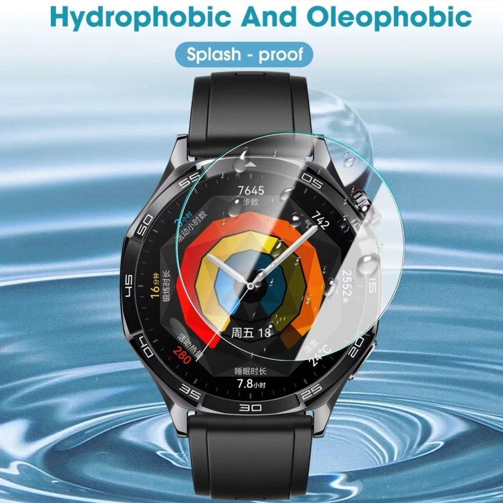 3Pcs Easy Install Kit Tempered Glass Films for Huawei Watch GT 6/6 Pro Smart Watch Accessories