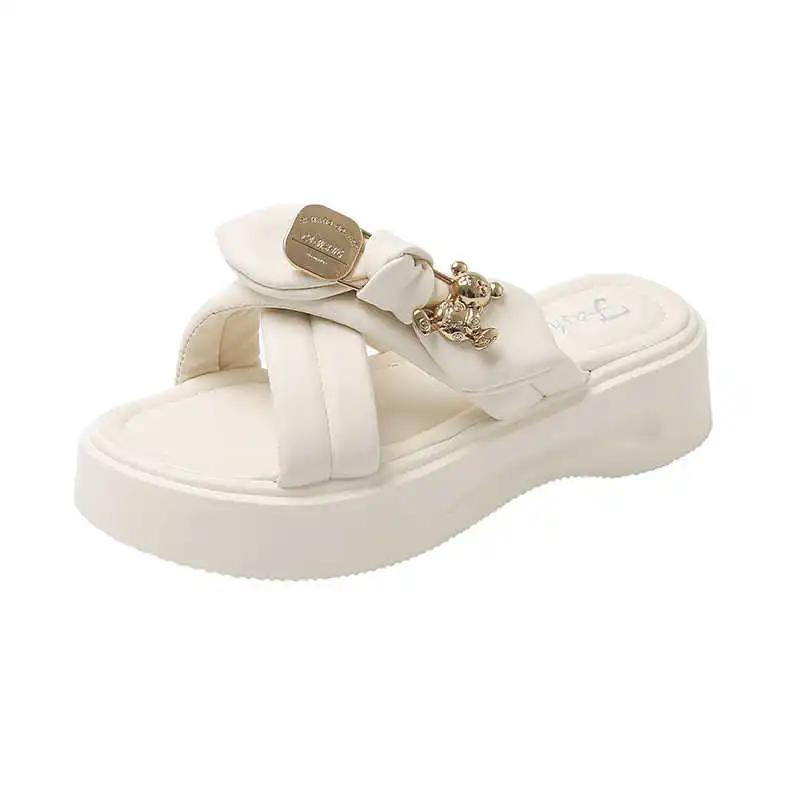 Fashion Without Back Demi-season Luxury Designer Slippers Sandal Summer Woman Shoes Luxury Slides Sneakers Sports Deals Snekaers