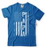 Papa And Dad Gift Tshirt Fathers Day Gift For Grandpa Dad Gifts American Papa