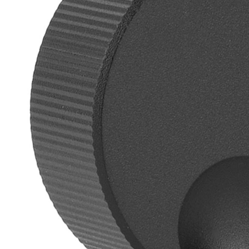 32x13mm Volume Control Knob Black Frosted Solid Aluminum Knob for 6mm Potentiometer Knob