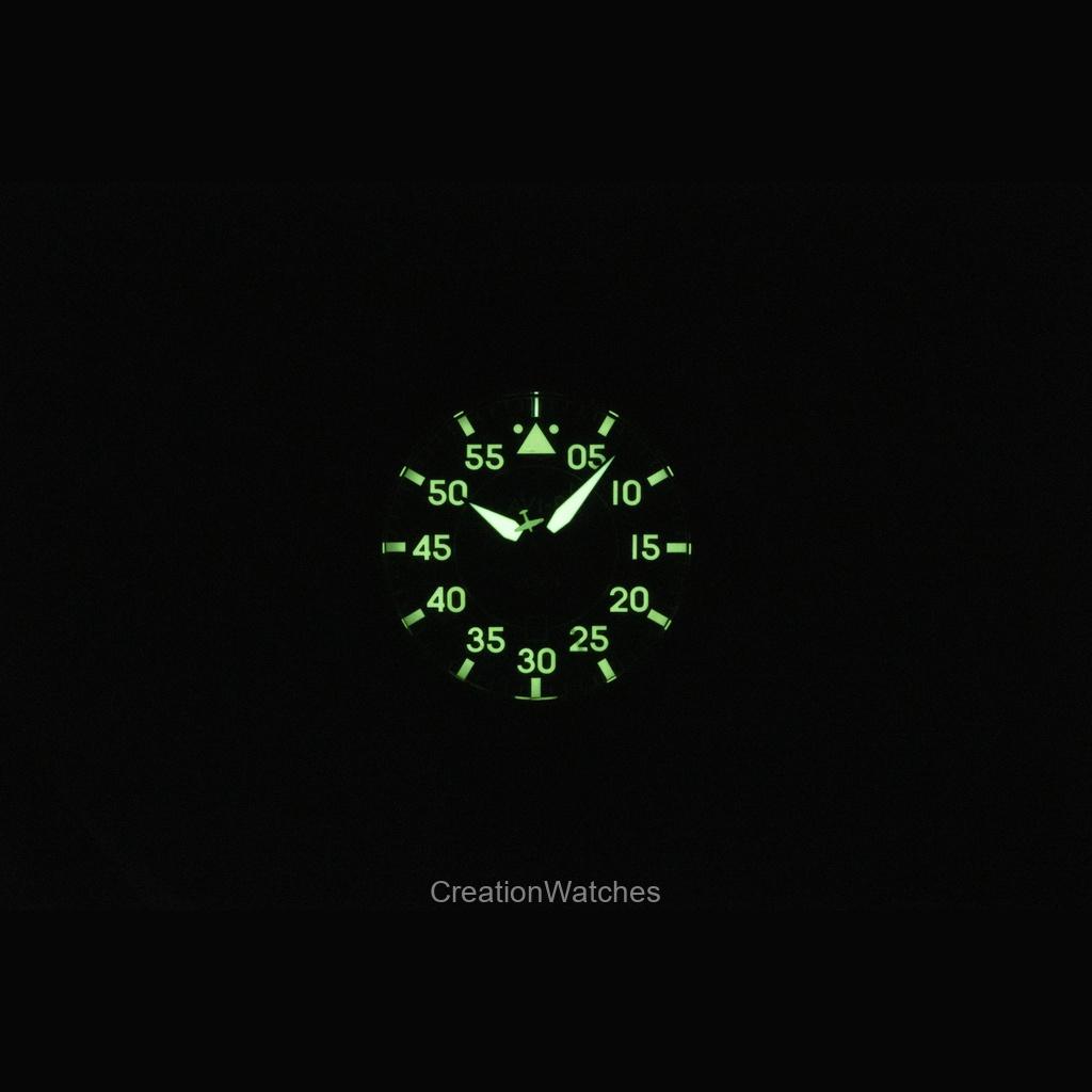 AVI-8 Hawker Hurricane Clowes Northholt Leather Strap Green Dial Automatic AV-4097-04 Men's Watch