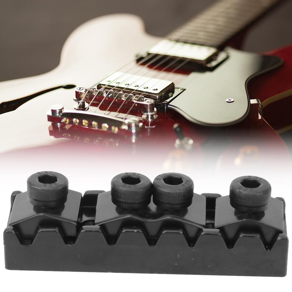 Piuliță blocantă pentru chitară electrică pentru 7 corzi, dublu rocking, accesorii instrument muzical, negru