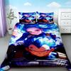 Duvet Cover Anime Dragon Ball Duvet Comforter Quilt Cover Set Super Saiyan Bedding Set Cartoon Bedroom Decoration Gifts
