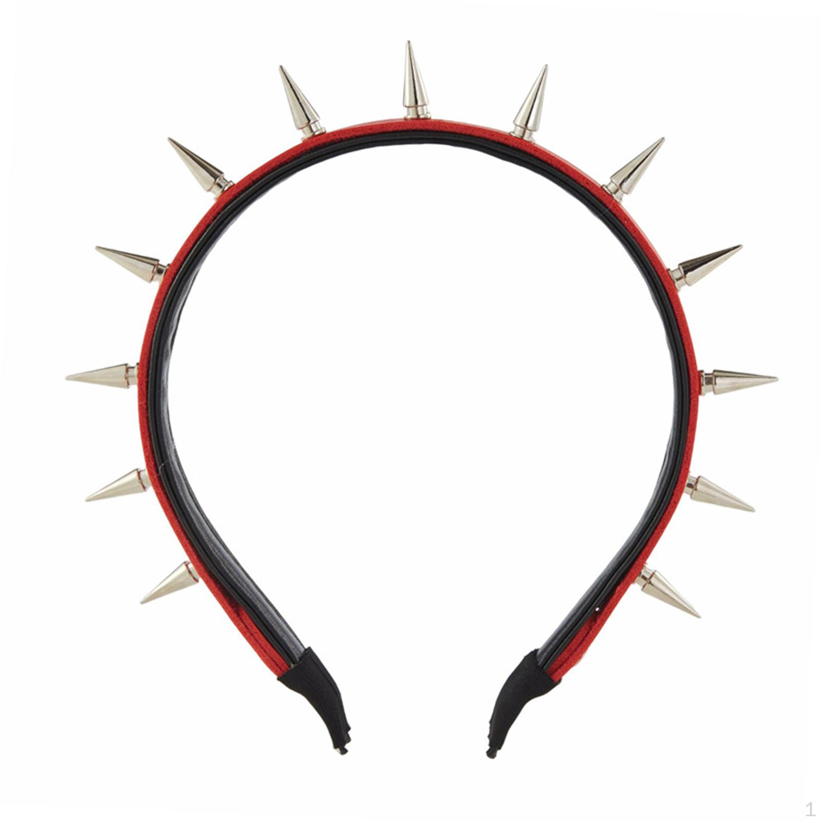 

Готическая повязка на голову для костюма в стиле стимпанк и вечеринок красный